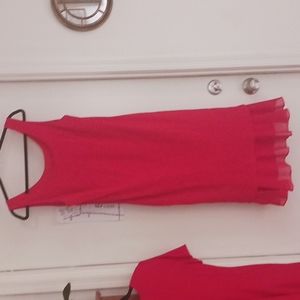 Size 12 red woman's dress